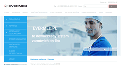 Desktop Screenshot of evermed.pl